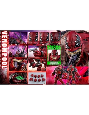 Figura de colección Venom Deadpool especial Hot Toys