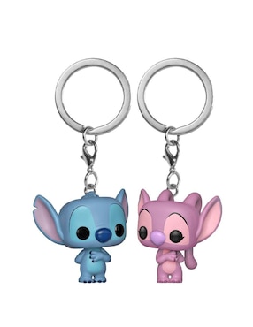 Llavero Funko Stitch De Plástico Y Metal