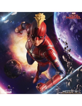 Figura de colección Marvel: Avengers Captain Marvel deluxe Mezco