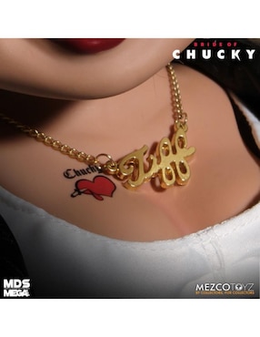 Figura de colección Bride of Chucky Tiffany Valentine collectors Mezco
