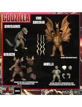 Figura de colección Godzilla King of the Monsters Godzilla collectors Mezco