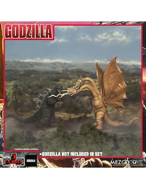 Figura de colección Godzilla King of the Monsters Godzilla collectors Mezco