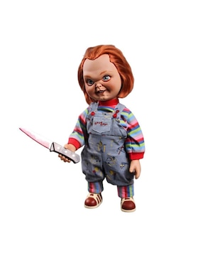 Figura De Colección Chucky Mezco Con Sonido Articulada