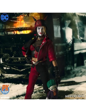 Figura de colección DC Comics Harley Quinn chase Mezco