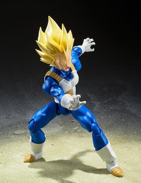 Figura de colección Dragon Ball Z Super Saiyan Vegeta ultimate Bandai Tamashii Nations