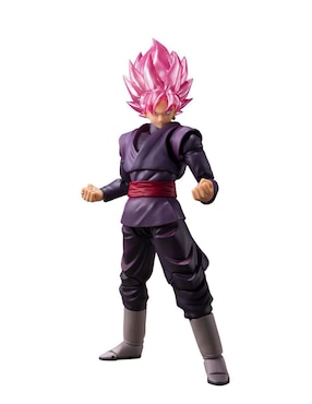 Figura De Colección Dragon Ball Super Super Saiyan Rosé Goku Black Bandai Tamashii Nations Articulado