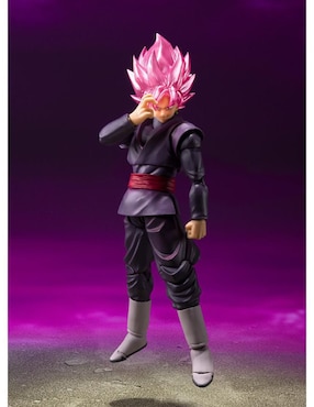 Figura de colección Dragon Ball Super Super Saiyan Rosé Goku Black deluxe Bandai Tamashii Nations