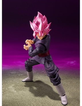 Figura de colección Dragon Ball Super Super Saiyan Rosé Goku Black deluxe Bandai Tamashii Nations