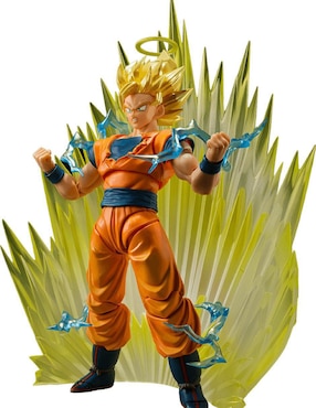 Figura de colección Dragon Ball Z Super Saiyan Goku Bandai Tamashii Nations articulado