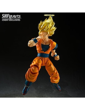 Figura de colección Dragon Ball Z Super Saiyan Goku collectors Bandai Tamashii Nations
