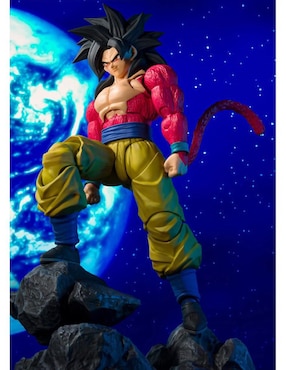 Figura de colección Dragon Ball Super Saiyan Goku Bandai Tamashii Nations