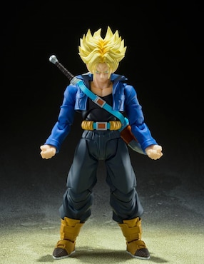 Figura de colección Dragon Ball Z Trunks deluxe Bandai Tamashii Nations