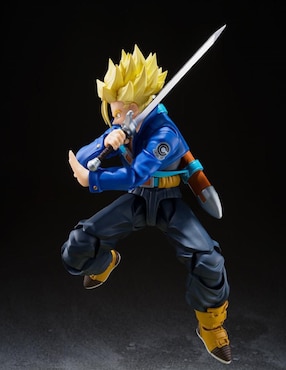 Figura de colección Dragon Ball Z Trunks deluxe Bandai Tamashii Nations