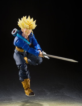Figura de colección Dragon Ball Z Trunks deluxe Bandai Tamashii Nations