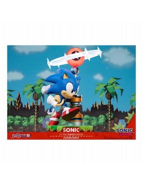 Estatua Sonic The Hedgehog Sonic collectors First 4 Figures con luz