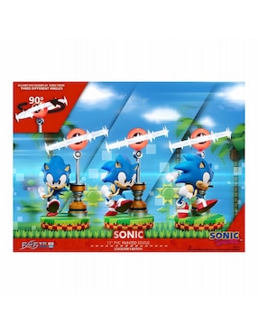 Estatua Sonic The Hedgehog Sonic collectors First 4 Figures con luz