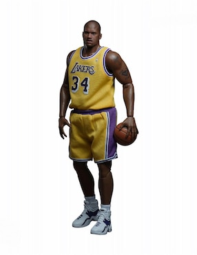 Figura De Colección Lakers Shaquille O'neal Enterbay Articulado