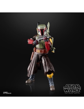 Figura de colección Star Wars The Black Series Boba Fett deluxe Black Series