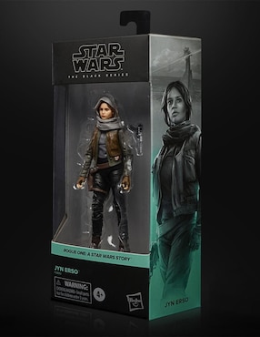 Figura de colección Star Wars Rogue One Jyn Erso collectors Black Series