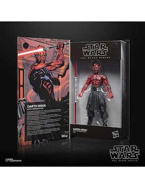Figura de colección Star Wars Darth Maul collectors Black Series