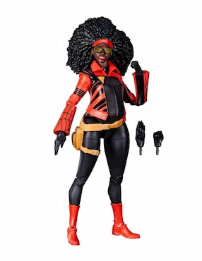 Figura de colección Spider-Man Across the Spiderverse Spider-Woman (Jessica Drew) collectors Marvel Legends