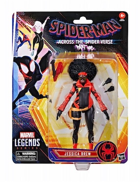 Figura de colección Spider-Man Across the Spiderverse Spider-Woman (Jessica Drew) collectors Marvel Legends