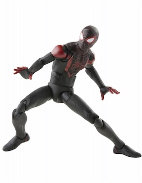 Figura De Colección Miles Morales Marvel Legends Articulado