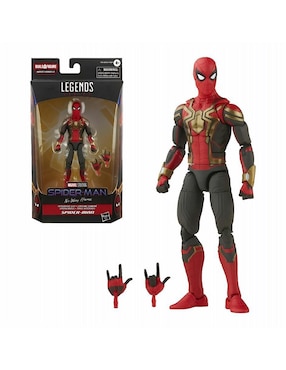 Figura de Acción Spiderman No Way Home Spider-Man Hasbro Articulado