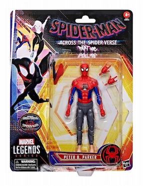 Figura de Acción Spider-Man Across The Spiderverse Spider-Man Hasbro Articulado
