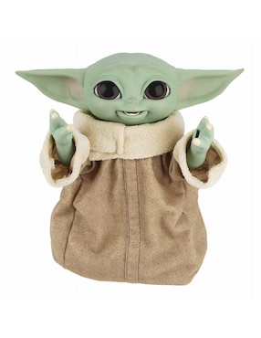 Figura De Colección Star Wars Grogu Hasbro Con Movimiento Y Sonido Articulado