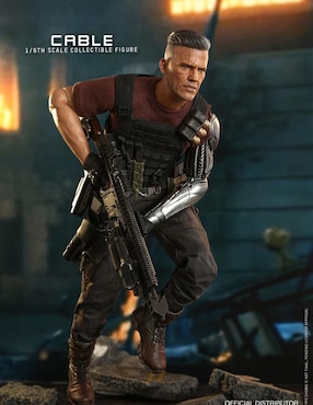 Figura Marvel Studios Cable collectors Hot Toys