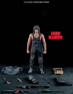 Figura John Rambo collectors Threezero