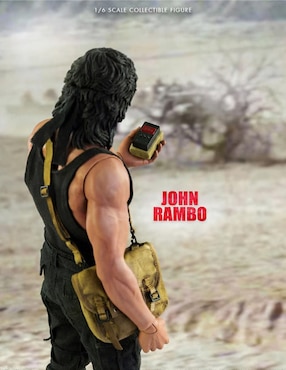 Figura John Rambo collectors Threezero