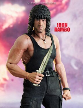 Figura John Rambo collectors Threezero