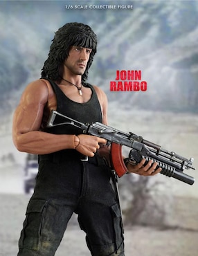 Figura John Rambo collectors Threezero