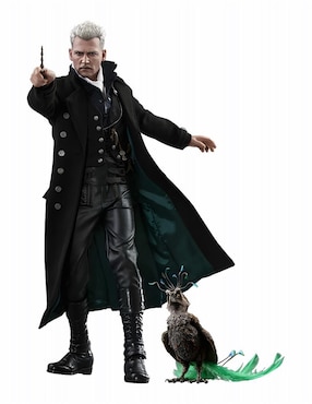 Figura De Colección Animales Gellert Grindelwald Hot Toys Articulado