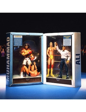 Set figuras WWE Muhammad Ali collectors Mattel