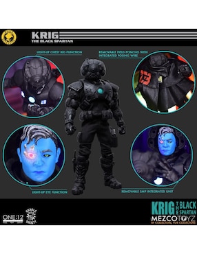 Figura de Colección Krig 13 Mezco Articulado