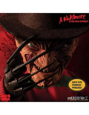 Figura Freddy Krueguer deluxe Mezco con sonido
