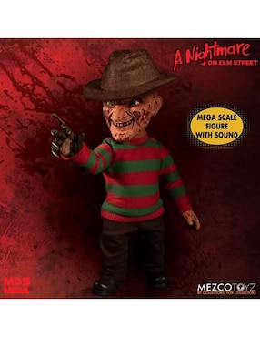 Figura Freddy Krueguer deluxe Mezco con sonido
