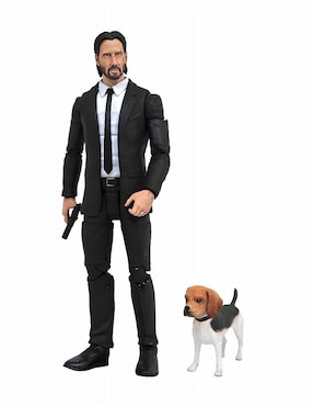 Figura De Acción Action John Wick Diamond Select Articulada