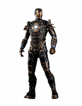 Figura De Colección Marvel Studios: Iron Man Hot Toys Con Luz Articulada