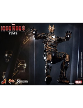 Figura de colección Marvel Studios: Iron Man Iron Man collectors Hot Toys con luz