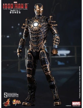 Figura de colección Marvel Studios: Iron Man Iron Man collectors Hot Toys con luz