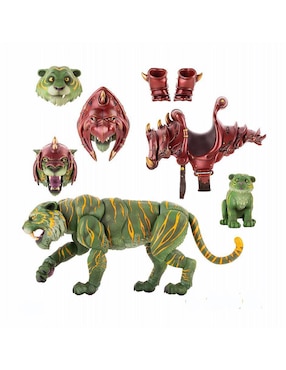 Figura De Colección Masters Of The Universe Battle Cat Mondor Articulada