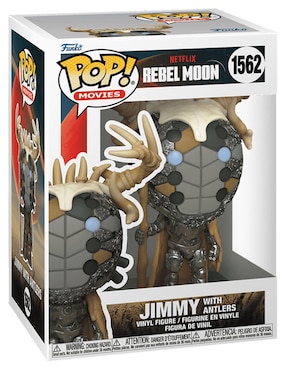 Funko POP! Movies Rebel Moon Jimmy con Antlers