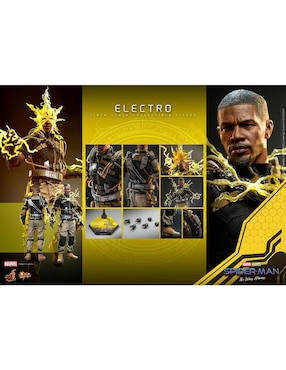 Figura de colección Spider-Man: No Way Home Electro collectors Hot Toys