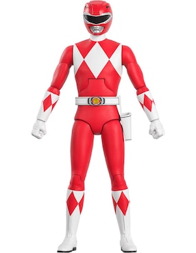 Figura De Colección Power Rangers Red Ranger Super 7 Articulado