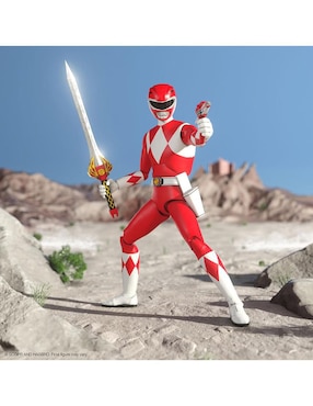 Figura de colección Power Rangers Red Ranger collectors Super 7