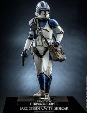 Figura de colección Star Wars: The Clone Wars Clone Trooper deluxe Hot Toys